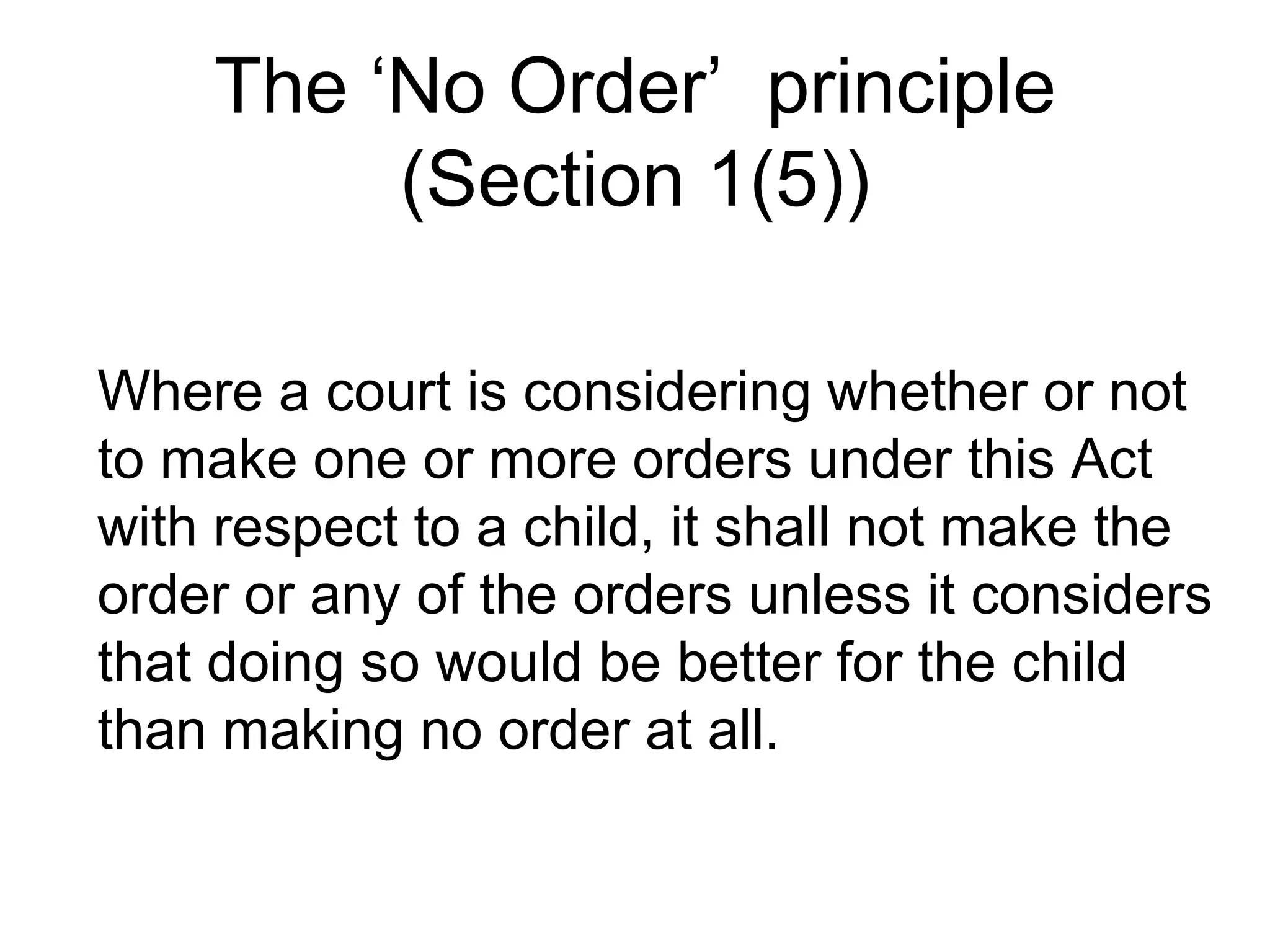 The Children Act 1989 PPT The children act 1989 ppt