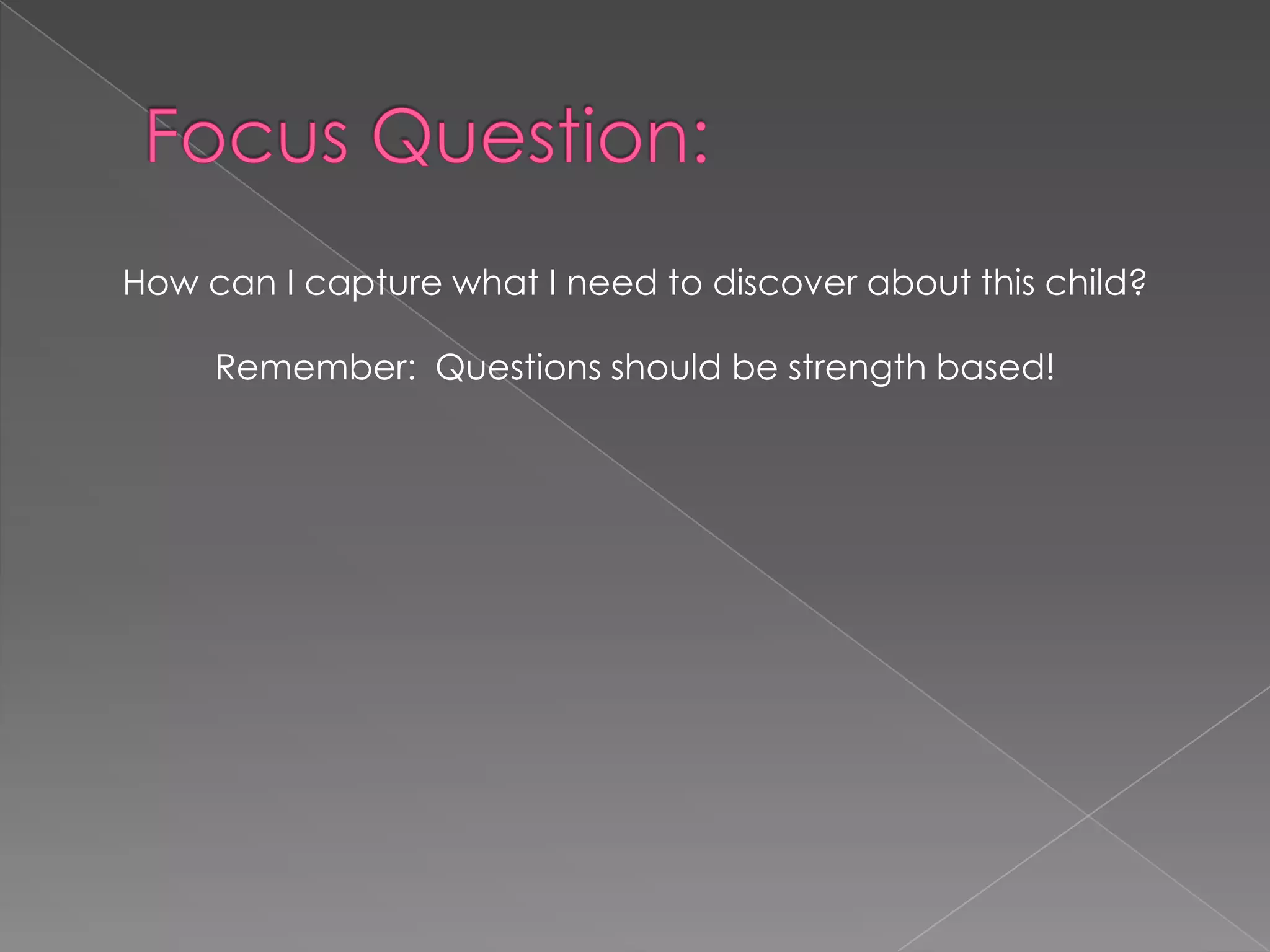 Understanding your Audience: