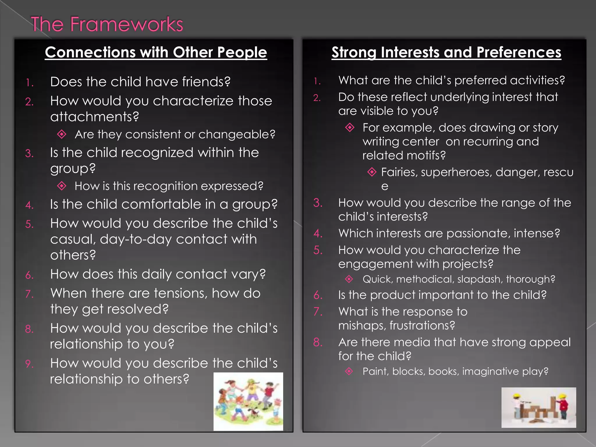 Friendly, approachable, patient, sociable, professional, hardworking, adaptable, dependable, skilled, multi-talented, educated