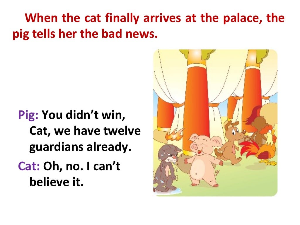 The chinese zodiac play