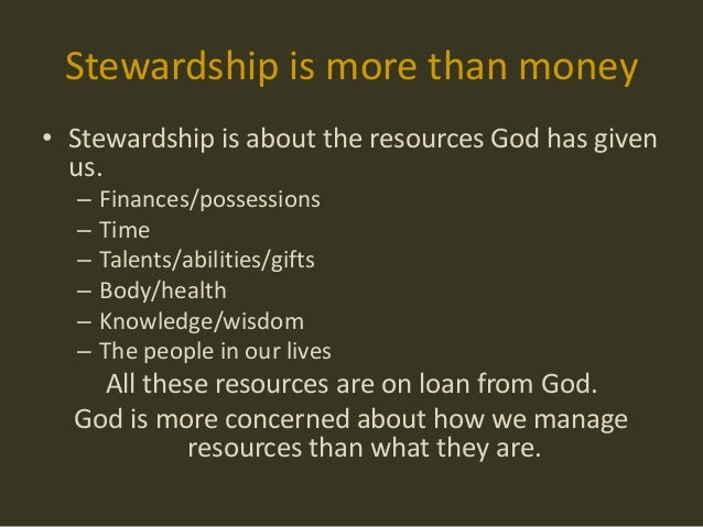 The Christ Centered Life (Part 8): Stewardship