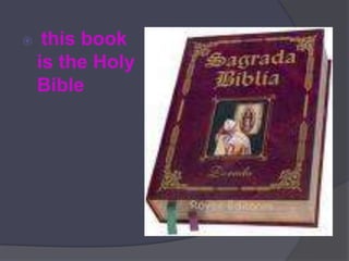 this book is the Holy Bible