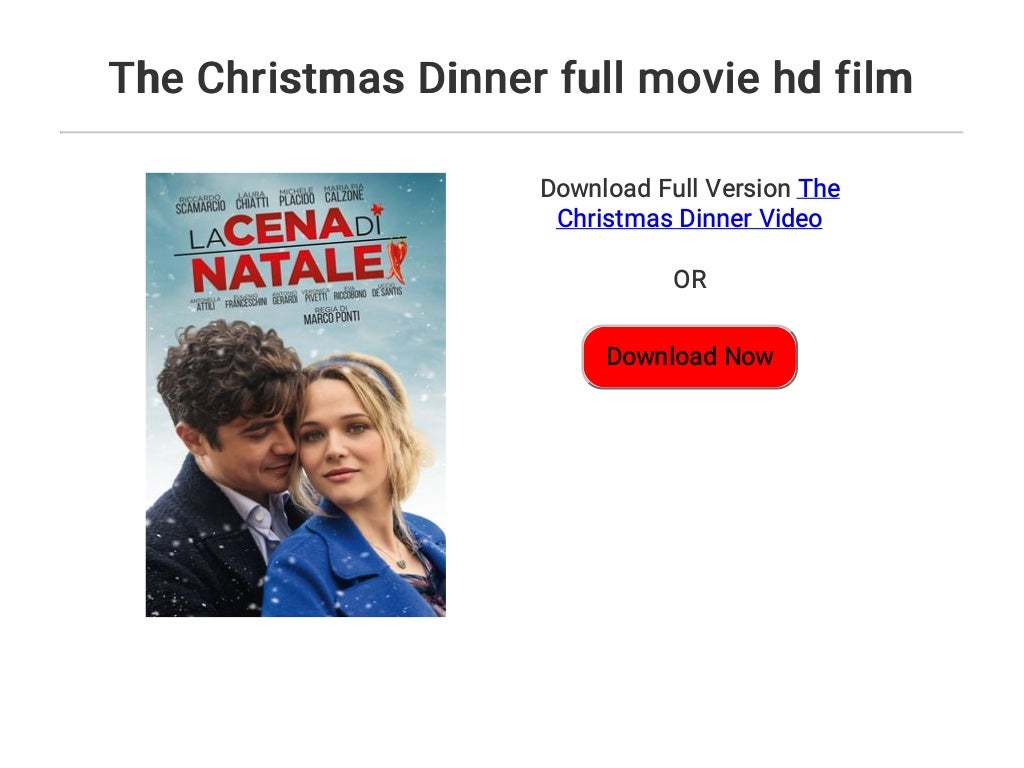 The Christmas Dinner full movie hd film