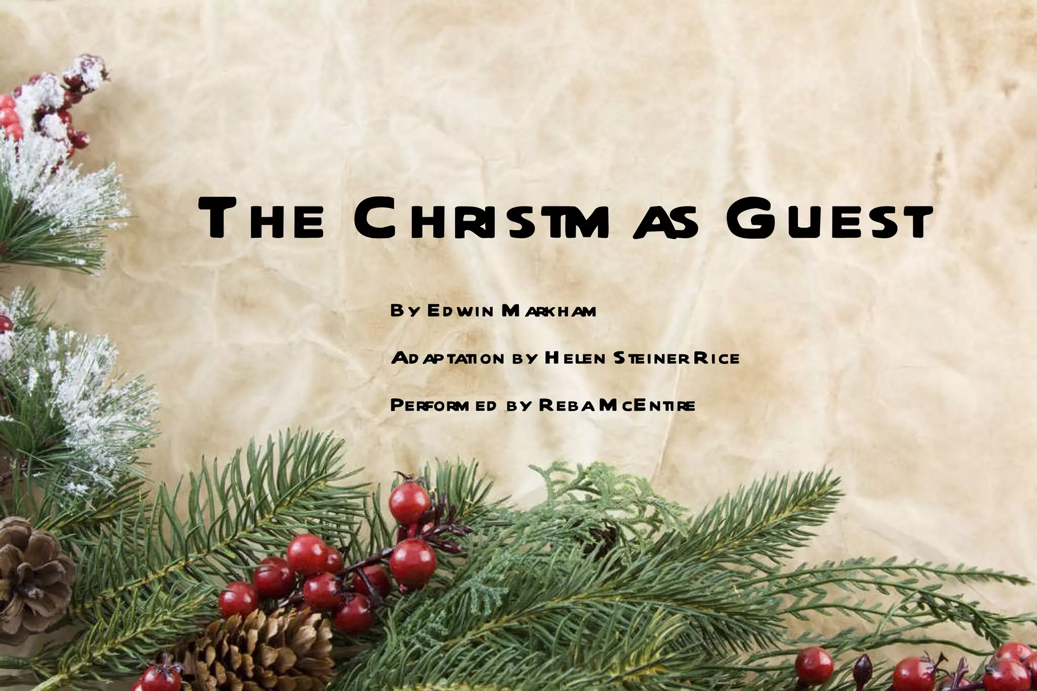 The christmas guests 2 2048 the christmas guests | ppt