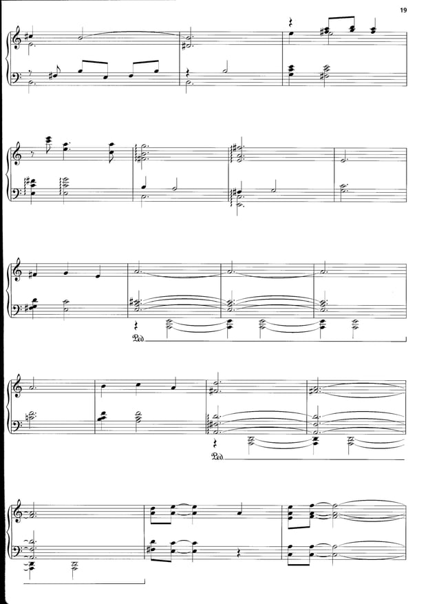 The chronicles of narnia piano