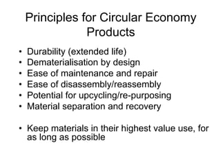 The Circular Economy - Prospects and Challenges 2017 | PDF