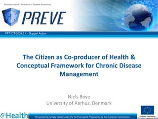The citizen as coproducer of health