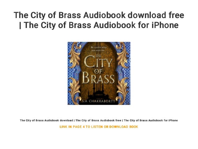 The City Of Brass Audiobook Download Free The City Of Brass Audiobo