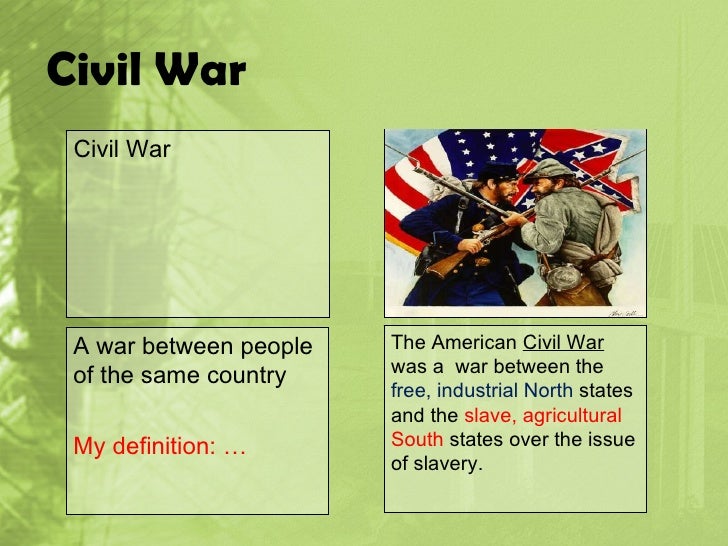 The Civil War