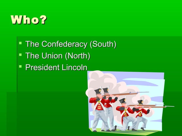 The civil war begins | PPT