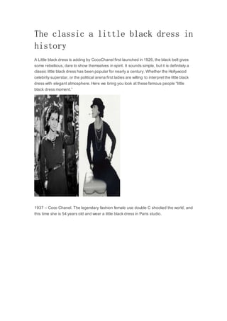 coco chanel little black dress 1926 Miss Circle Women Rachael Black Velvet Pearl Embellished Gown main image 1