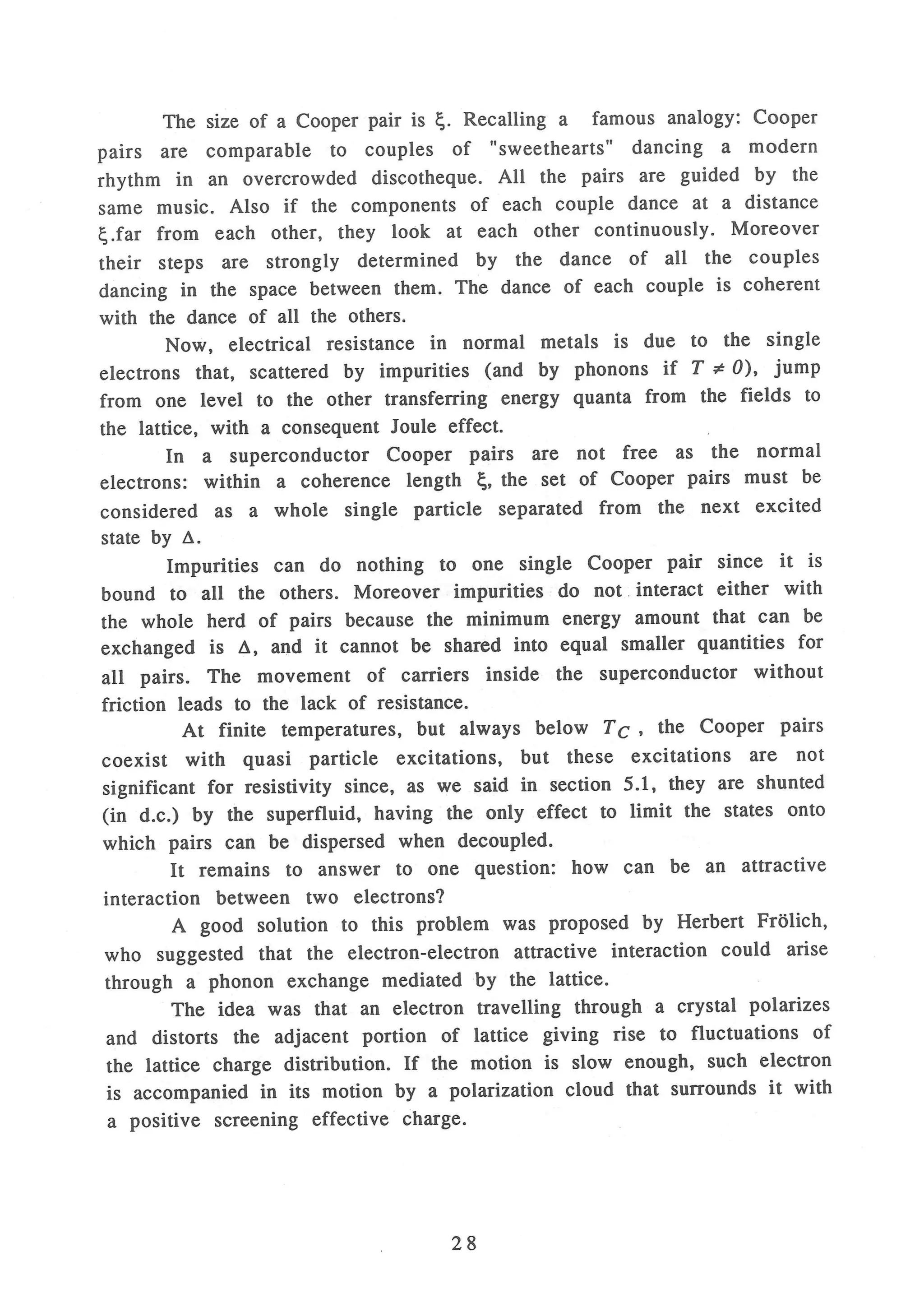 V. Palmieri - The classical superconductivity