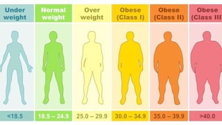 The Classification Of Obesity | PDF