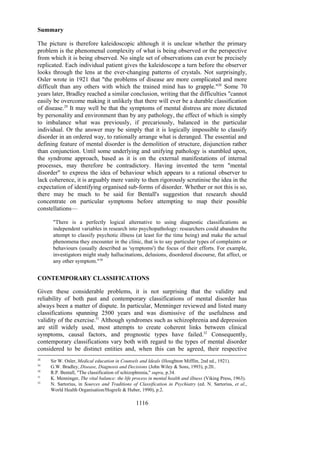 The classification of mental disorders | PDF