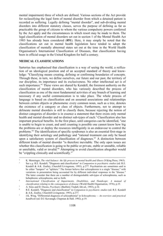 The classification of mental disorders | PDF