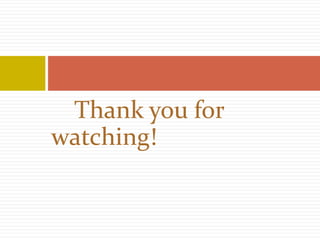 Thank you for
watching!
 