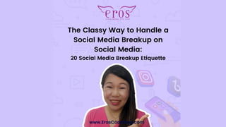 The Classy Way to Handle a Social Media Breakup on Social Media