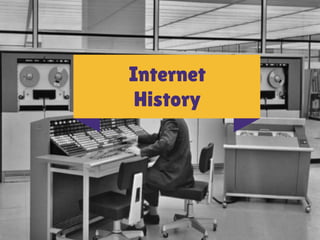 Internet 
History 
 