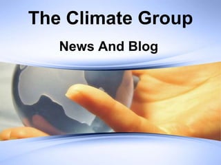 The Climate Group
News And Blog

 