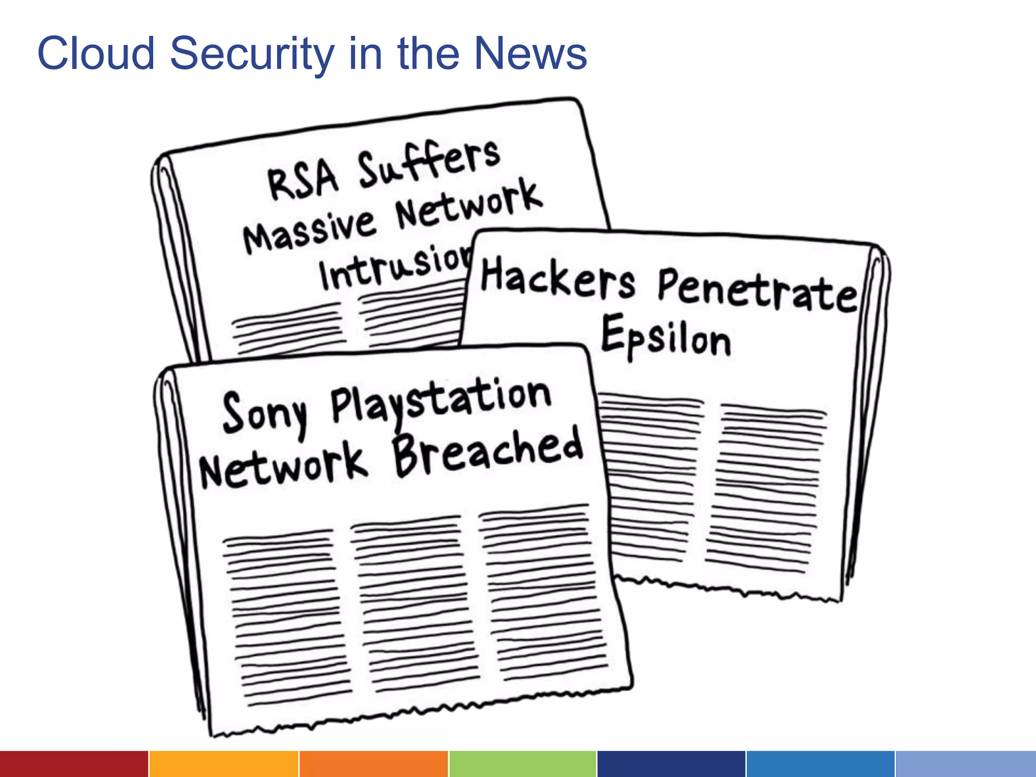 Cloud Security in the News
 