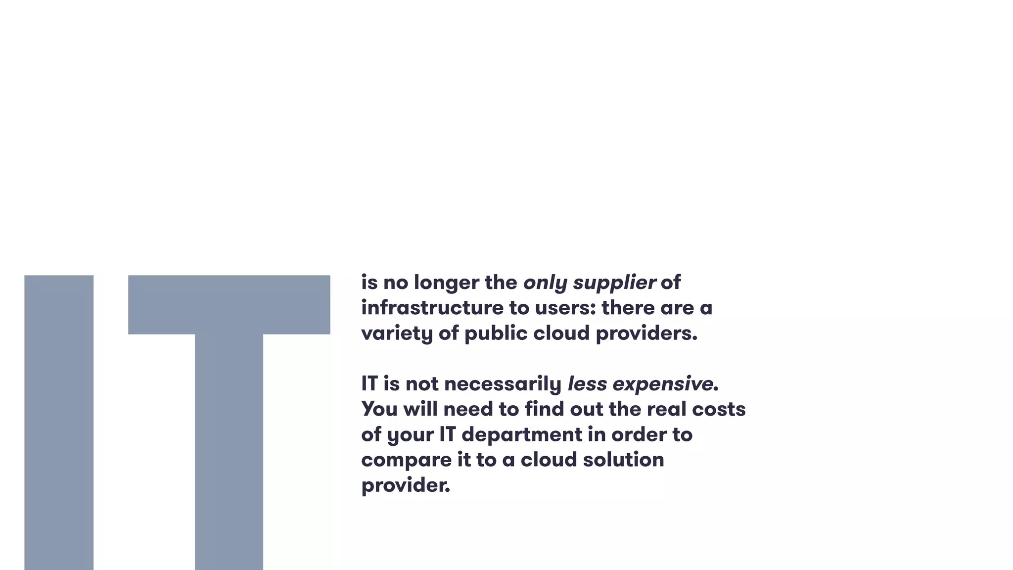 The Cloud guide for CFOs