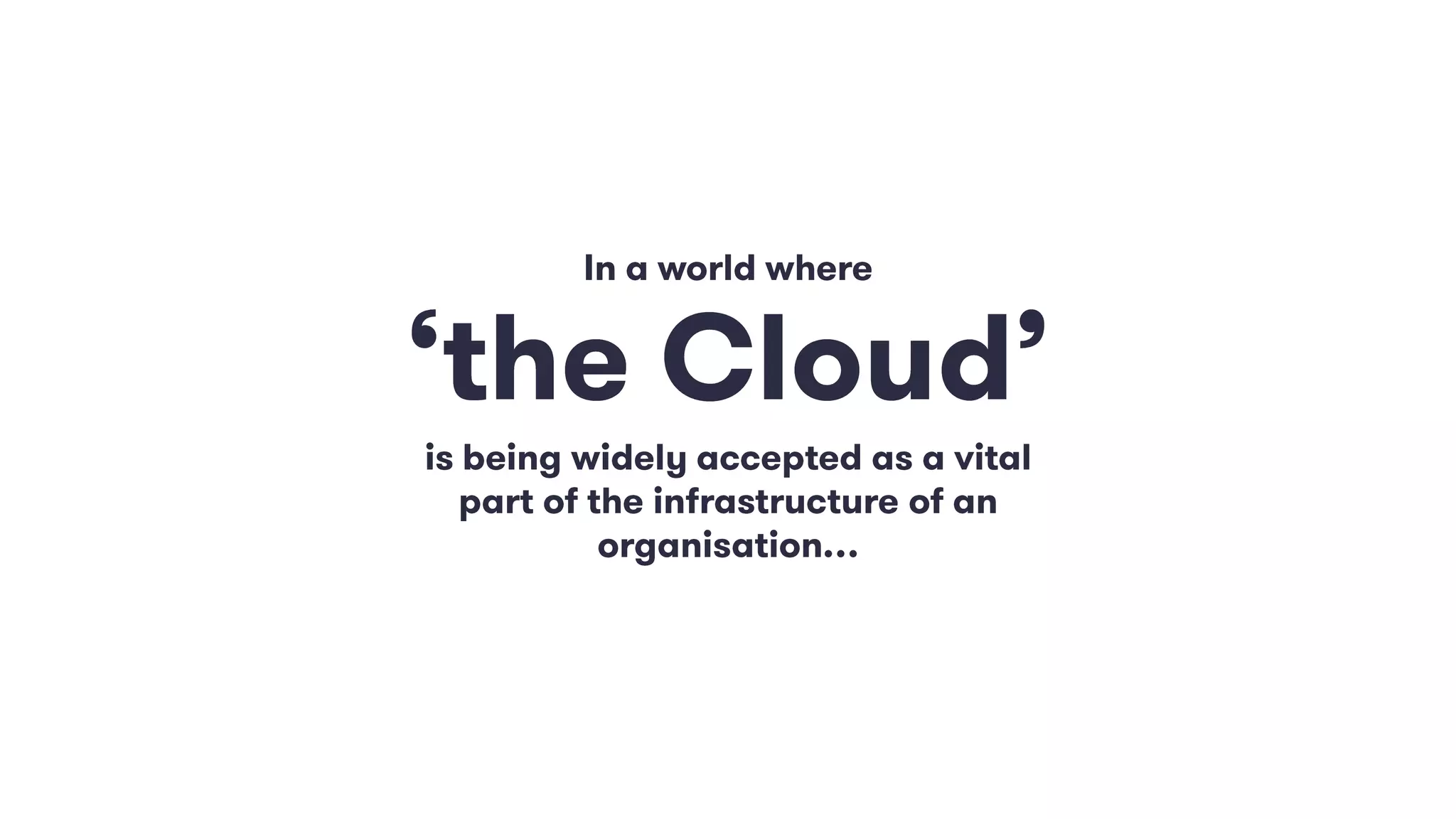 The Cloud guide for CFOs