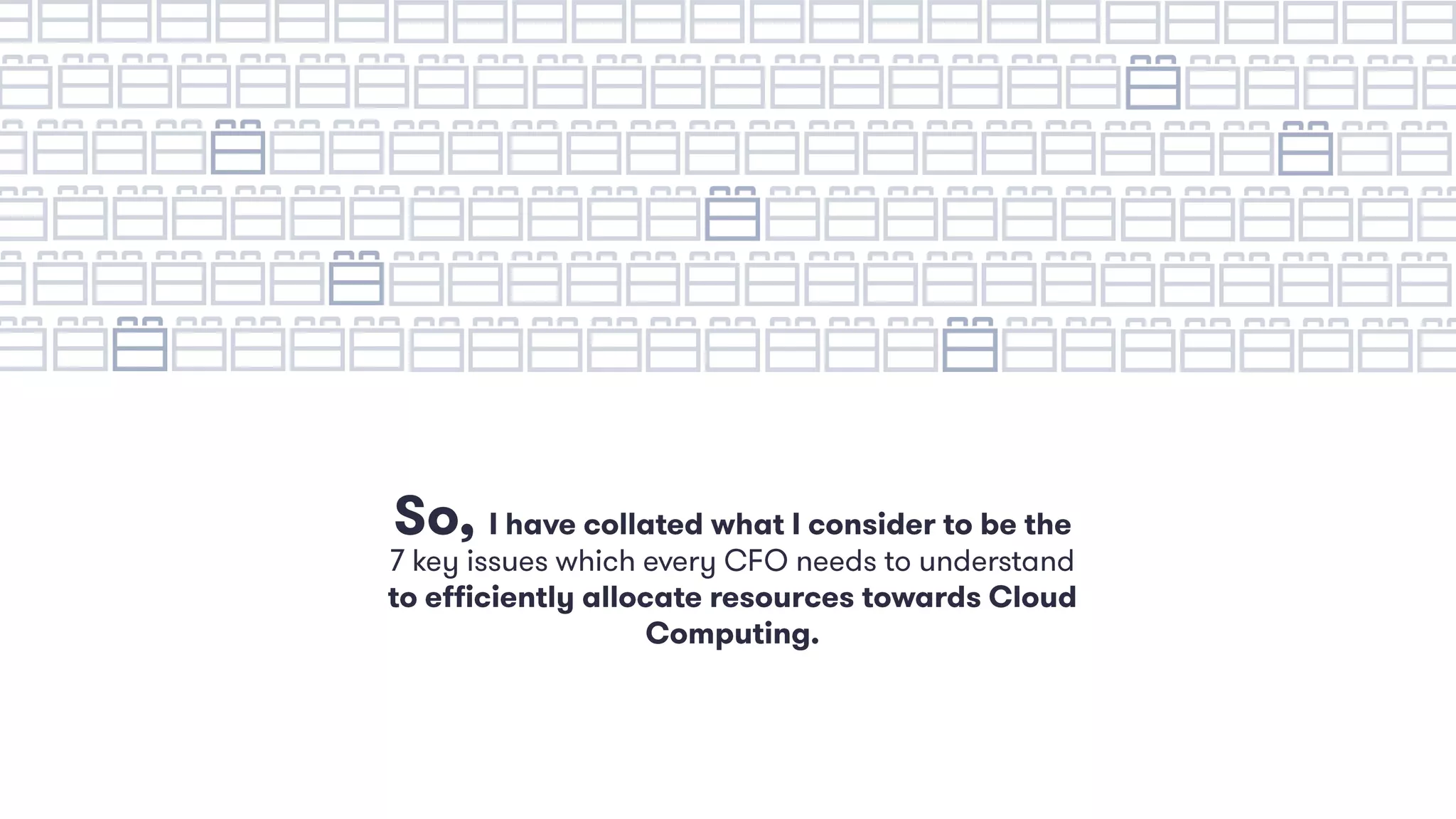 The Cloud guide for CFOs