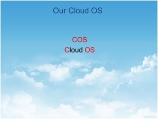 sean666666@gmail.com, 2013 P8
IaaS Roadmap
…
Networking
Storage
Virtualization
Photo：
- www.slashgear.com
- softwarestrategiesblog.com/
Data Center
 