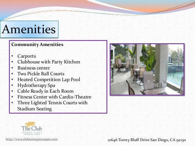 Club Torrey Pines Apartment Homes In San Diego Ca