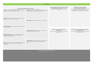 What is the main functionality of the ML solution?
Complete ML solution may consists of a series of ML models that together delivers the wished result.
What is the simplest method to deliver the
functionality?
Do we have to use ML? E.g. could we predict future sales
using statistics instead?
Describe the ML- model or approaches
needed to deliver the functionality.
Do we need to train and develop a deep neural net to create
an advanced structure or language model or can we use a
simpler decision tree for predicting house pricing.
Are there anything on the market that could deliver the
functionality right out of the box? Don't reinvent
something if you don't have to, especially when getting
started.
What platforms or other enablers are needed to make
the solution possible?
Are there certain cloud solution we need? Do we need to do
all the development on-​
prem?
ML Functionality
Describe the functionality in one short description
Identify : Describing something in enough detail so that it could be
recognised in a given context E.g. People, users, cars,
Classify: Sorting objects or events into groups or categories e.g: Bad
from good fruit, a paragraph of text to a category.
Find historical patterns: Can the solution identify historical patterns,
in sales or other events?
Recommend something: Do you want the ML-​
model to recommend
something to the user? E.g. A movie to watch, a part to order, a
method to use, a strategy to select.
Take action : Do you want to solution to be able to act based on data
to in order to get a particular result in the physical world.
Make a decision: The ability to select an action, or a certain option.
Automate something: Automate a process or an action that today
requires a human to interact in the process.
Create something: Should the model be able to create something
that does not exist e.g. write text, create an image or video, a
structure.
Predict : Do you want the ML-​
model to recommend something to the
user? E.g. A movie to watch, a part to order, a method to use, a
strategy to select.
 