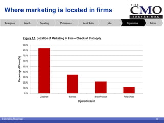 Where marketing is located in firms
  Marketplace                              Growth       Spending        Performance   ...
