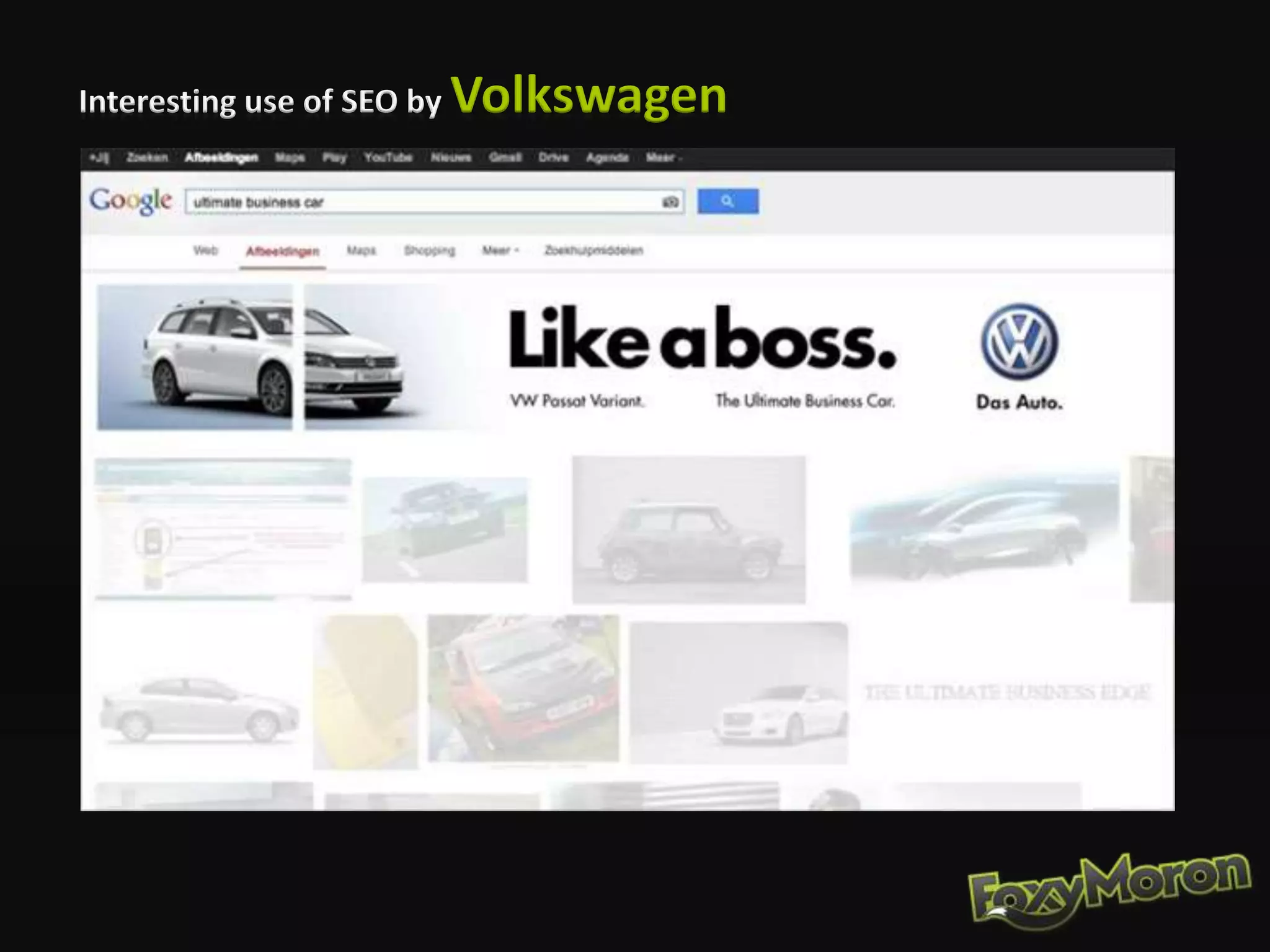 Interesting use of SEO by Volkswagen
 