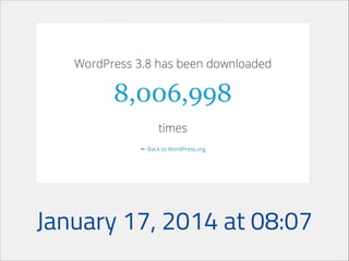 January 17, 2014 at 08:07

 