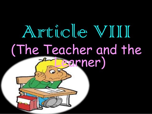 The Code Of Ethics For Professional Teachers