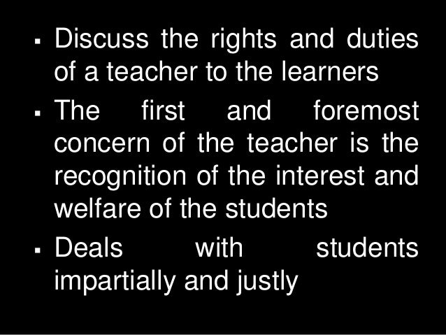 The Code Of Ethics For Professional Teachers The Code Of Ethics For Professional Teachers