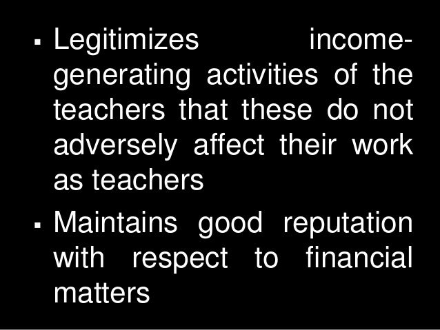 The Code Of Ethics For Professional Teachers The Code Of Ethics For Professional Teachers