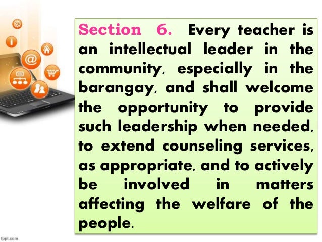 The Code Of Ethics Of The Professional Teachers The Code Of Ethics Of The Professional Teachers
