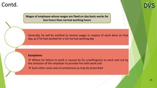 The Code on Wages, 2019 - Part I