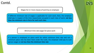 The Code on Wages, 2019 - Part I