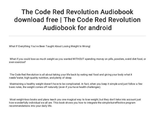 The Code Red Revolution Audiobook Download Free The Code Red Revolu The Code Red Revolution Audiobook Download Free The Code Red Revolu
