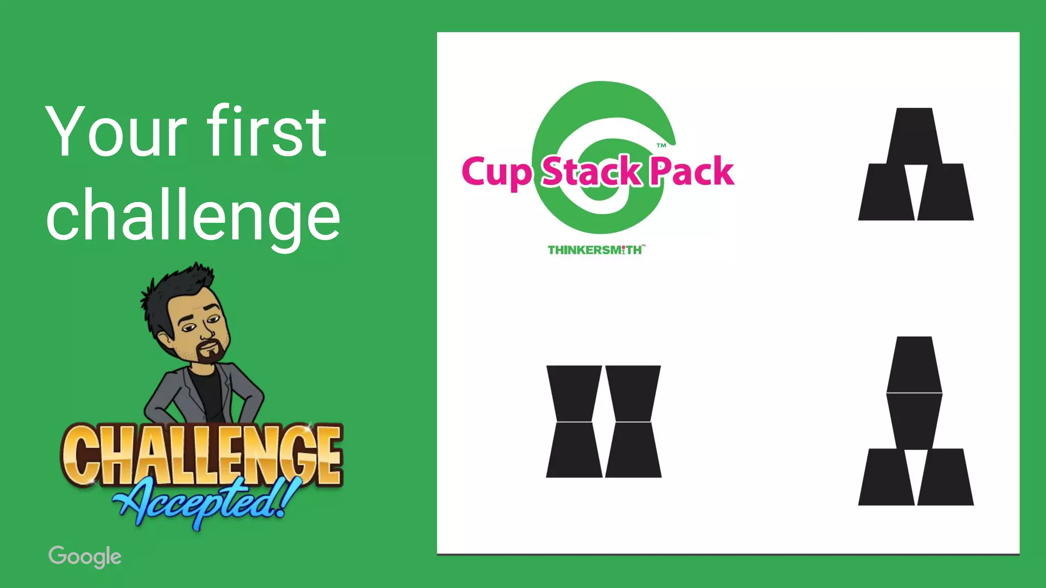 Confidential & Proprietary
Your first
challenge
 