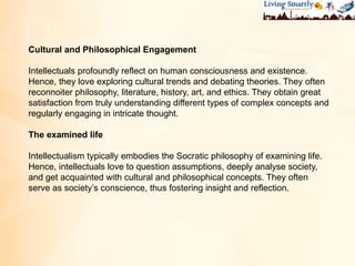 The Cognitive Triad Intelligence, Cleverness, And Intellectualism | PPTX