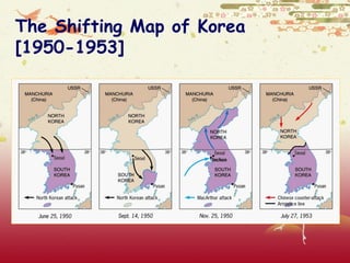 The Shifting Map of Korea
[1950-1953]
 