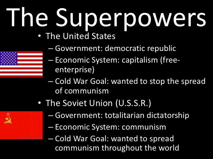 why was the conflict between two superpowers called the cold war