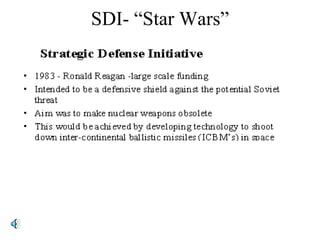 SDI- “Star Wars”
 