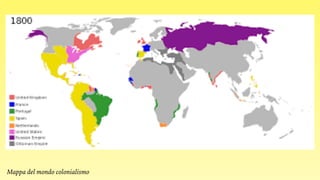 Mappa del mondo colonialismo
 