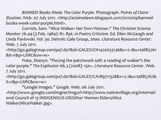 DISCUSSION QUESTIONTWOWhat is the impact of each of the following female relationships in Celie’s life? Think about Motherhood. Sisterhood. Love.*Nettie*Shug