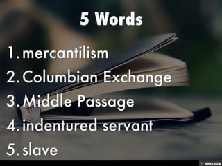 The Columbian Exchange