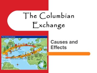 The Columbian Exchange Causes and Effects   