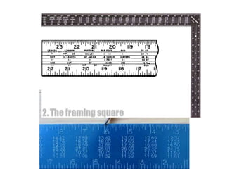 Common Rafters Ruler The common rafter ns | PPTX
